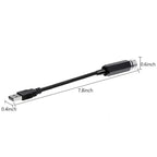 LED ciel étoilé lampe voiture Laser étoile toit lumière 5V USB alimenté galaxie étoile atmosphère lumière projecteur lampe pour chambre plafond décor