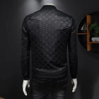 Veste pour hommes printemps/automne nouvelle marque à la mode à la mode coupe ajustée Style mince Badge à la mode brodé veste de Baseball décontracté