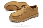 Chaussures de marche en cuir de vache pour hommes, mocassins décontractés à semelle Durable, à la mode, nouvelle collection printemps-automne 2026