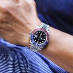PAGANI DESIGN 40mm automatique GMT montre-bracelet en acier inoxydable étanche hommes montre haut de gamme mécanique sport montres hommes PD-1662