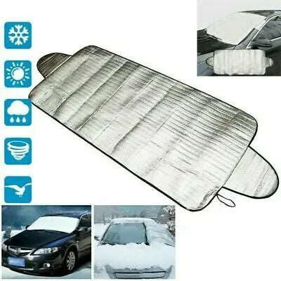 Accessoires de voiture, pare-brise de voiture, couverture anti-gel, bouclier de neige glacée, Protection avant, rideau de Protection UV automatique, style 1 pièce