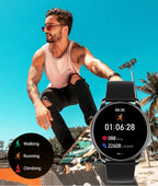 MEVADEN-Montre intelligente d'appel Bluetooth pour hommes et femmes, montres à cadran personnalisé, tracker de fitness sportif, fréquence cardiaque, Android IOS, Y22
