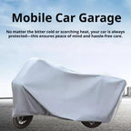 Housse de protection pour voiture, moto, voiture électrique, pare-soleil, coupe-vent, isolation thermique, imperméable, anti-poussière, housse spéciale anti-pluie