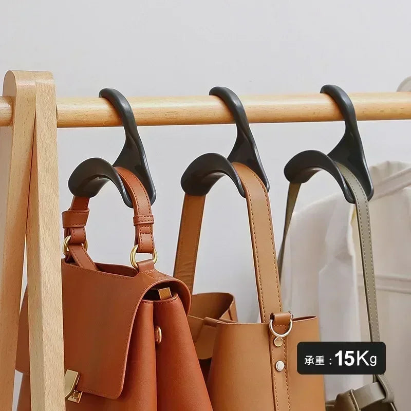 1/30 pièces Crochet de suspension pour sacs, chapeaux, écharpes et sacs à dos, support de rangement et d'organisation pour armoire