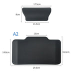Universel pour Moto boîtier supérieur arrière boîte bagages coussin dossier Moto passager dossier arrière auto-adhésif antichoc
