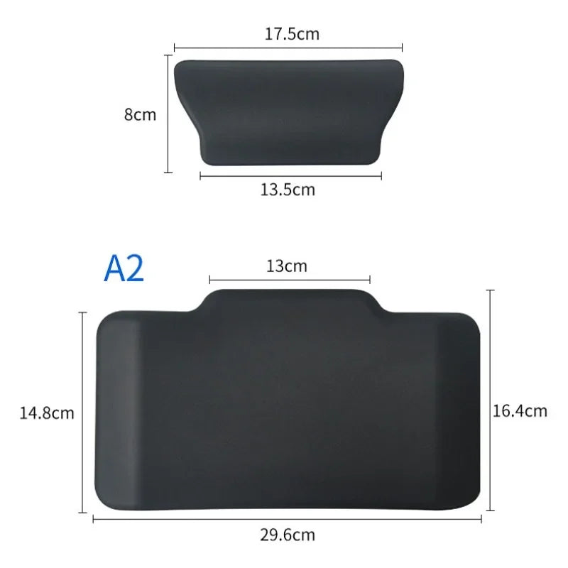 Universel pour Moto boîtier supérieur arrière boîte bagages coussin dossier Moto passager dossier arrière auto-adhésif antichoc