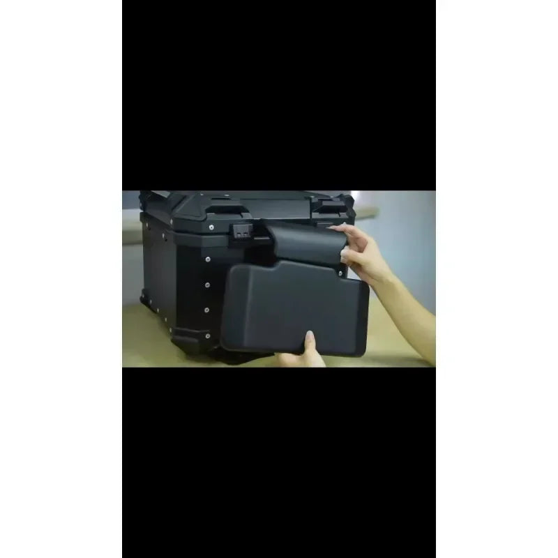 Universel pour Moto boîtier supérieur arrière boîte bagages coussin dossier Moto passager dossier arrière auto-adhésif antichoc