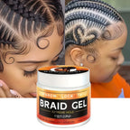 Stylage tressage Gel cire carburateur longue durée forte tenue pommade Anti-frisottis lisse finition des cheveux façonnage contrôle des bords des cheveux