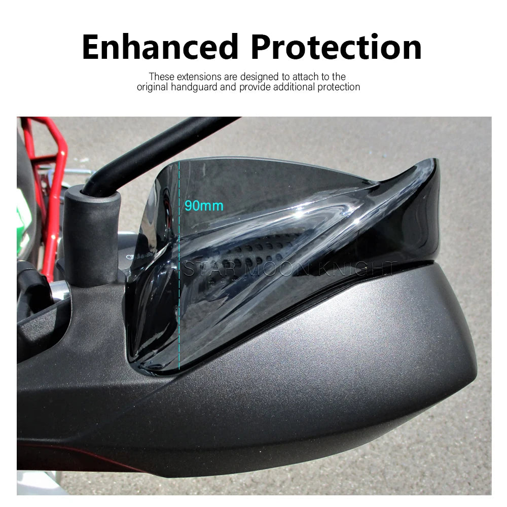 Extensions de protège-mains pour moto Moto Guzzi V85TT V 85 TT V85 TT 2019 2020 2021 2022 2023 Accessoires Pare-brise de protection des mains