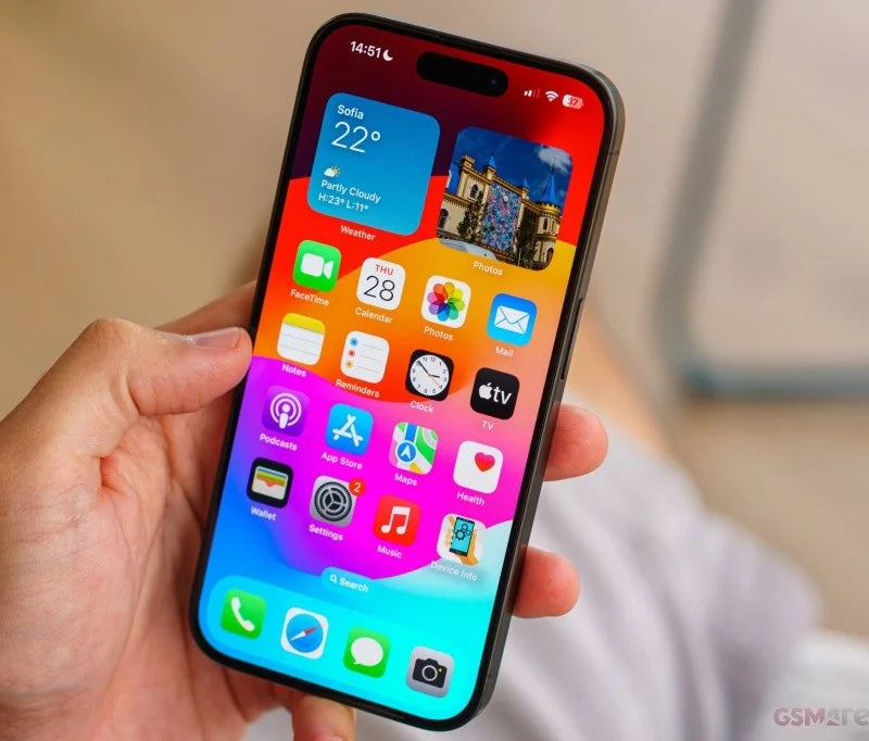 iPhone 15 Pro 15Pro d'origine 128GB/256GB/512GB/1TB ROM 8GB RAM Sim gratuit 5G téléphone portable paquet officiel
