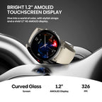 Nouveau 2026 Zeblaze LILY 2 appel vocal femme Smartwatch Double sangle 1.2 "HD AMOLED affichage surveillance de la santé sport montre intelligente