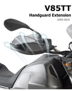 Extensions de protège-mains pour moto Moto Guzzi V85TT V 85 TT V85 TT 2019 2020 2021 2022 2023 Accessoires Pare-brise de protection des mains