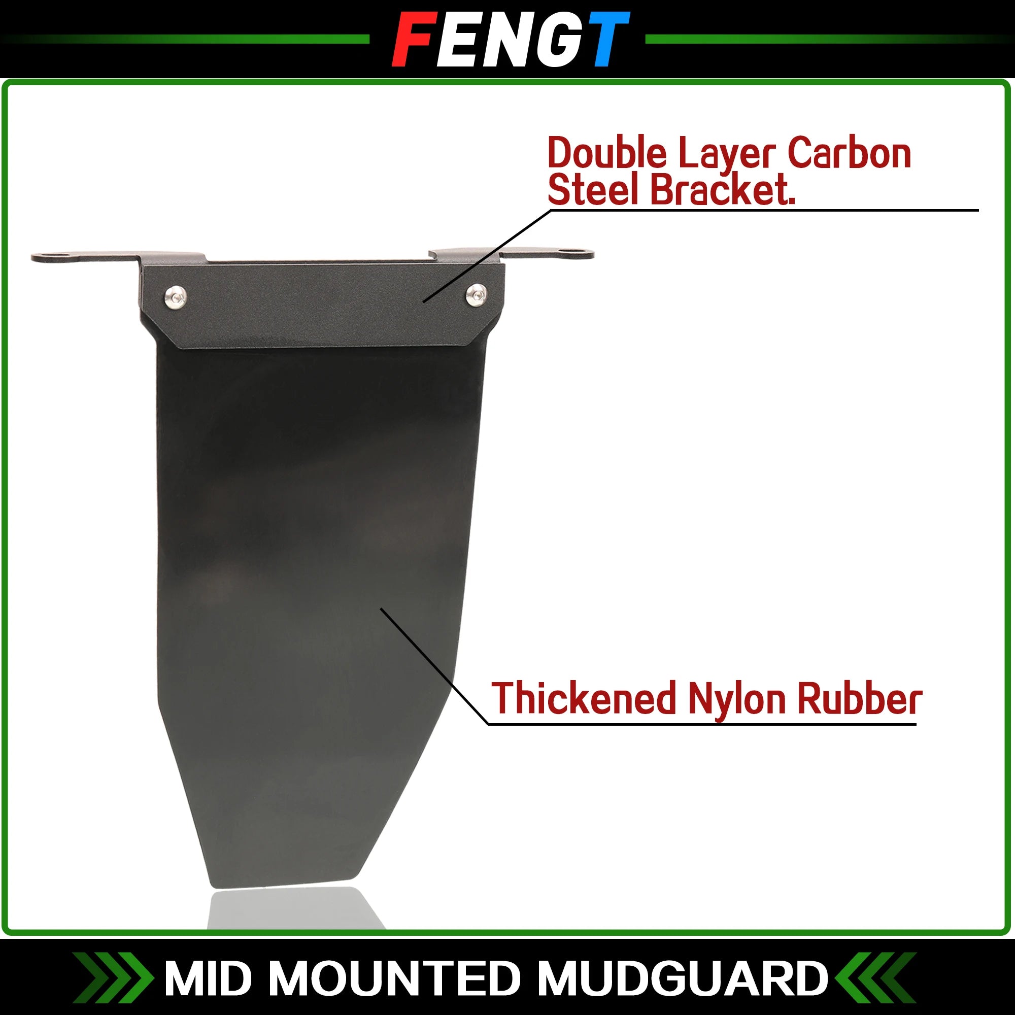 Garde-boue arrière monté au milieu, accessoires de moto pour CFMOTO 800MT MT800 CF800 800 MT, Absorption des chocs, garde-boue