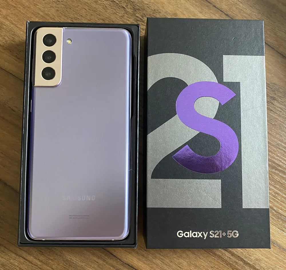 Samsung-Téléphone portable Android Galaxy S21 Plus, S21 +, 5G Touriste, Sim G9960, 6.7 "OLED, Dean 128 Go, 256 Go de RAM, 8 Go, Snapdragon, NDavid, Original
