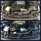 Nettoyeur de baie de moteur de voiture, restaurateur, produit de nettoyage de décontamination puissant pour compartiment moteur, produit de polissage de nettoyage de voiture
