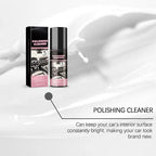 Nettoyant de polissage intérieur de voiture 100ml, Spray de détail de siège en cuir de voiture, nettoyant d'intérieur de protection, nettoyant de détail de voiture