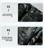Pantalon de travail tactique résistant à l'eau pour hommes, poches multiples, Fans militaires d'extérieur, pantalons décontractés, Style américain printemps automne