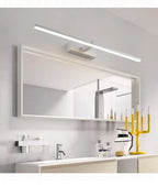 Led miroir lumières appliques salle de bain étanche blanc noir LED lampe plate moderne intérieur applique salle de bain éclairage maquillage
