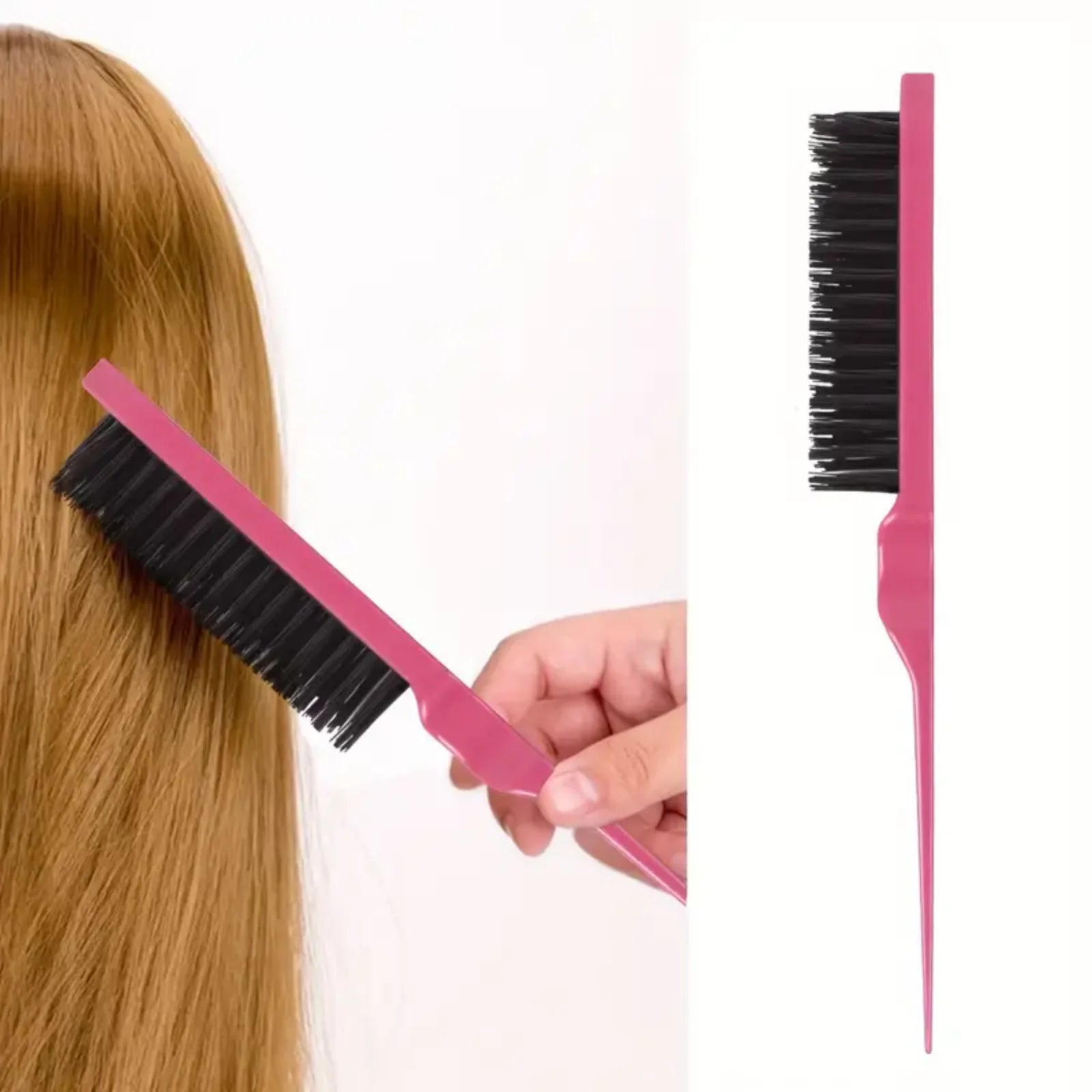Bâton de cire pour cheveux pour enfants et femmes, avec brosses à dos lissé, pommade en Gel pour petites filles, accessoires de coiffure pour perruque
