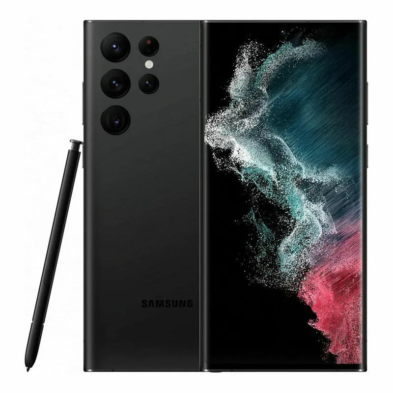 Samsung Galaxy S22 Ultra 5G Version Globale Double SIM S908B RAM 8/12 Go 128/256/512 Go ROM 6,8" AMOLED NFC SPen Téléphone Snapdragon