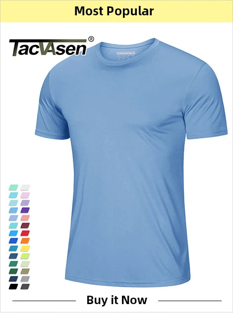 TACVASEN Short cargo d'été à 5 poches zippées, séchage rapide, pour homme, short de pêche, extensible, pour la randonnée en plein air, short de travail en nylon, léger