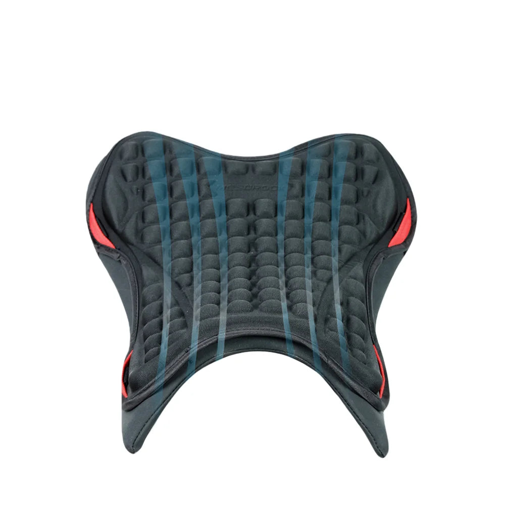 Coussin de siège de moto, soulagement de la pression, presse à main gonflable, coussin de siège d'air, Absorption des chocs, protection des fesses, confortable