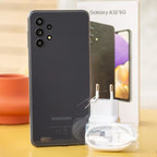 Samsung-Smartphone Galaxy A32 5G A326U1 1epiA326B/DS 2Sim, téléphone portable, écran LCD 6.5 pouces, 64 Go, 128 Go, Dean, Snapdragon, Octa Core, NDavid, débloqué, original