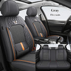 Coussin de siège auto ergonomique – Cuir Nappa et soie glacée, éponge haute résilience, confort toutes saisons pour la plupart des véhicules