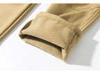 Pantalon cargo imperméable pour homme, doublé en polaire Sharkskin, idéal pour l'escalade, le ski, la randonnée, la pêche, avec de grandes poches