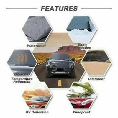 Accessoires de voiture, pare-brise de voiture, couverture anti-gel, bouclier de neige glacée, Protection avant, rideau de Protection UV automatique, style 1 pièce