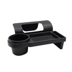 Boîte de rangement pour voiture avec porte-gobelet, porte-boissons, fente pour téléphone, support de rangement suspendu pour accessoires intérieurs de véhicule