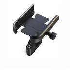 Support de téléphone universel en alliage d'aluminium pour guidon de moto, rétroviseur de vélo, support de téléphone portable pour moto