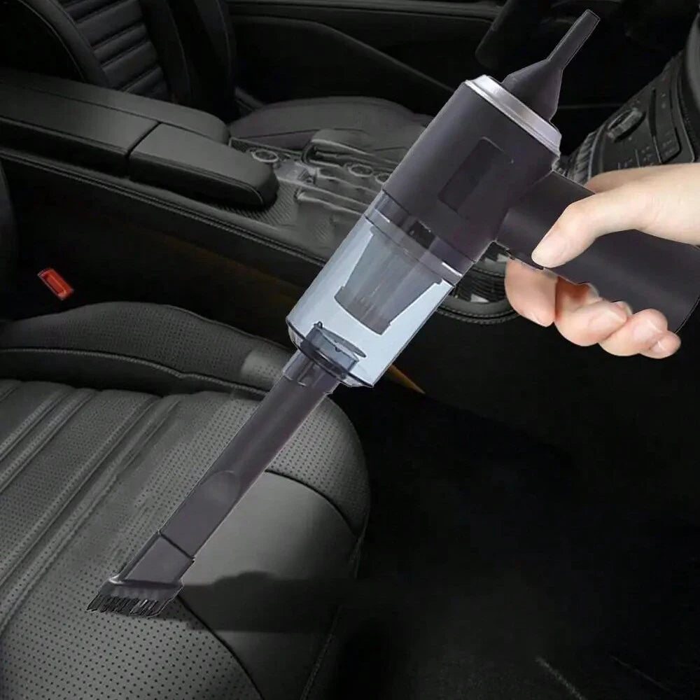 Aspirateur soufflant intégré pour voiture et ménage, chargement USB, aspirateur soufflant, petit, 3 en 1