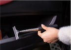 Outil de nettoyage d'essuie-glace de rétroviseur de voiture, nettoyeur de brume de verre automatique, grattoir, accessoires de voiture, poignée, brosse de nettoyage de vitres télescopique