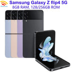 Samsung Galaxy Z Flip 4 Z Flip4 5G F721B F721U1 F721N 6.7 "8GB 128/256/512GB NFC Snapdragon Original pliable 99% nouveau téléphone portable