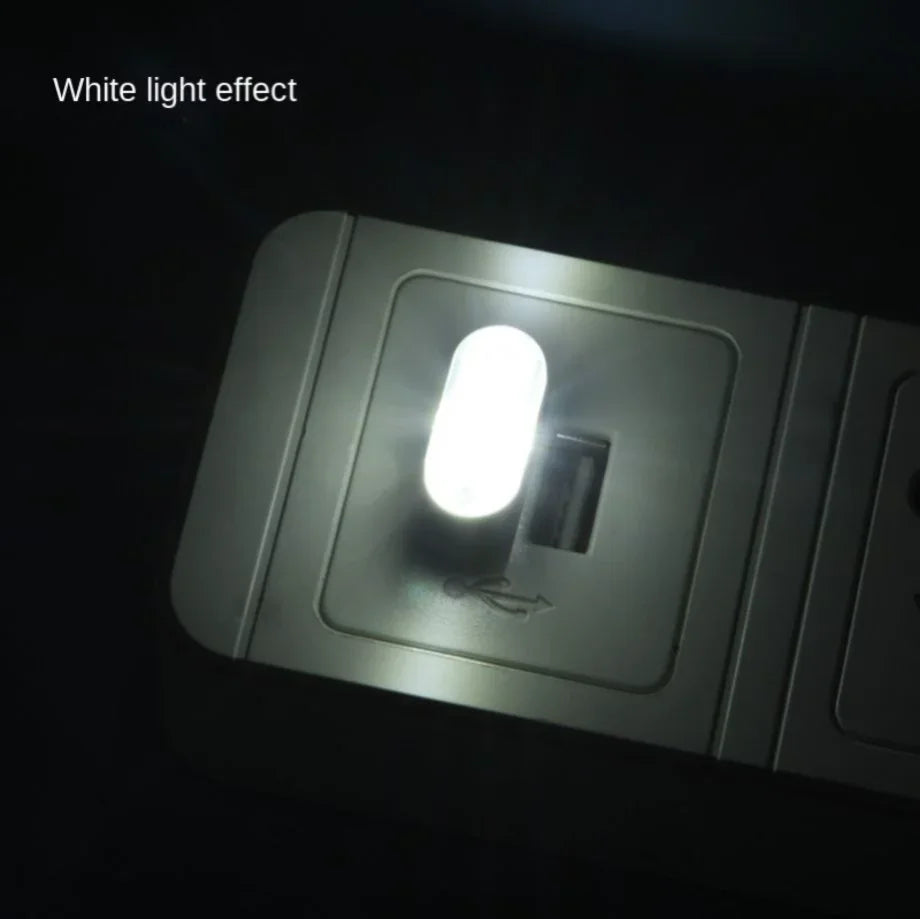 Mini USB LED lumières d'ambiance voiture intérieur néon lampe décorative éclairage de secours universel PC Portable Plug and Play