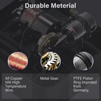 Compresseur d'air portable 70mai, gonfleur de pneus pour voiture, pompe à air 12V DC, pression de pneus préréglée, pour vélo et ballon.