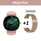 Nouveau 2026 Zeblaze LILY 2 appel vocal femme Smartwatch Double sangle 1.2 "HD AMOLED affichage surveillance de la santé sport montre intelligente