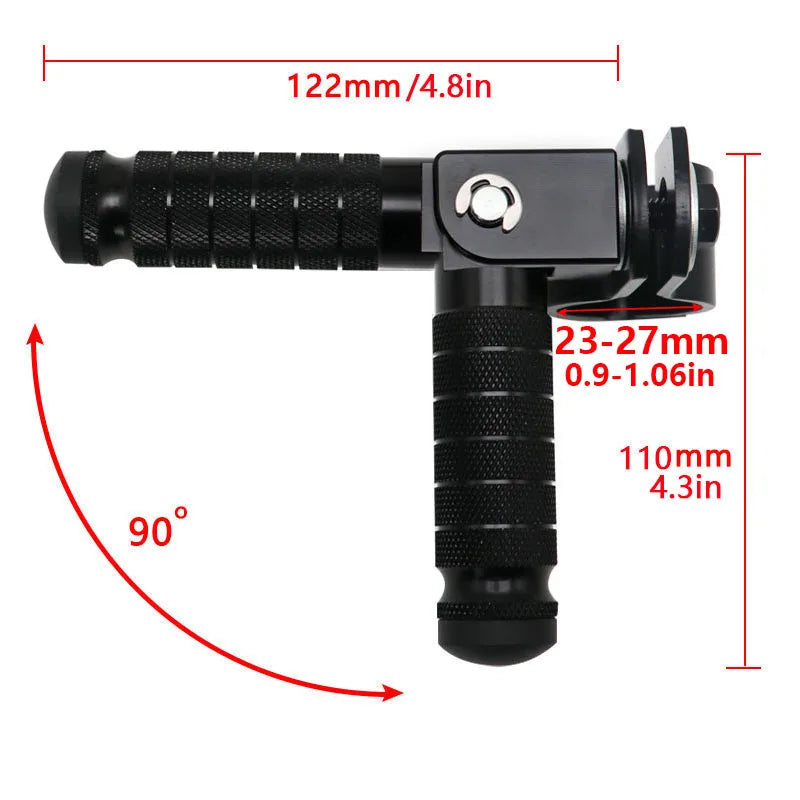 POUR CFMOTO CF 800MT 650MT MT800 MT 650 800 MT accessoires de motocicleta estriberas avant de carretera abrazaderas de repos
