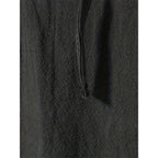 Chemise rétro à manches courtes pour hommes, en coton et lin, légère, respirante, couleur unie, hauts à la mode, col en v Pirate, chemises élégantes pour hommes