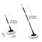 EAFC – brosse de nettoyage de voiture, Super absorbante, pour lavage de voiture, télescopique réglable, manche Long, vadrouille propre, Kit de lavage automobile