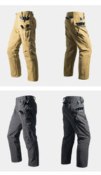 Pantalon cargo imperméable pour homme, doublé en polaire Sharkskin, idéal pour l'escalade, le ski, la randonnée, la pêche, avec de grandes poches
