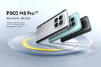 Nouveau smartphone POCO M8 Pro 5G version globale, Snapdragon 7s Gen 4, HyperCharge 100W, 6500mAh, écran 6,83 pouces 1,5K, NFC