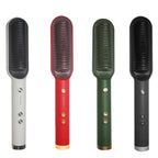 Outils professionnels de coiffure - Appareil de lissage des cheveux pour salons de beauté - Peigne et brosse lissante chauffante pour cheveux