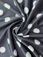 Robe à manches courtes pour femmes, style européen et américain, imprimé floral, couleur assortie, grande jupe trapèze, 2024