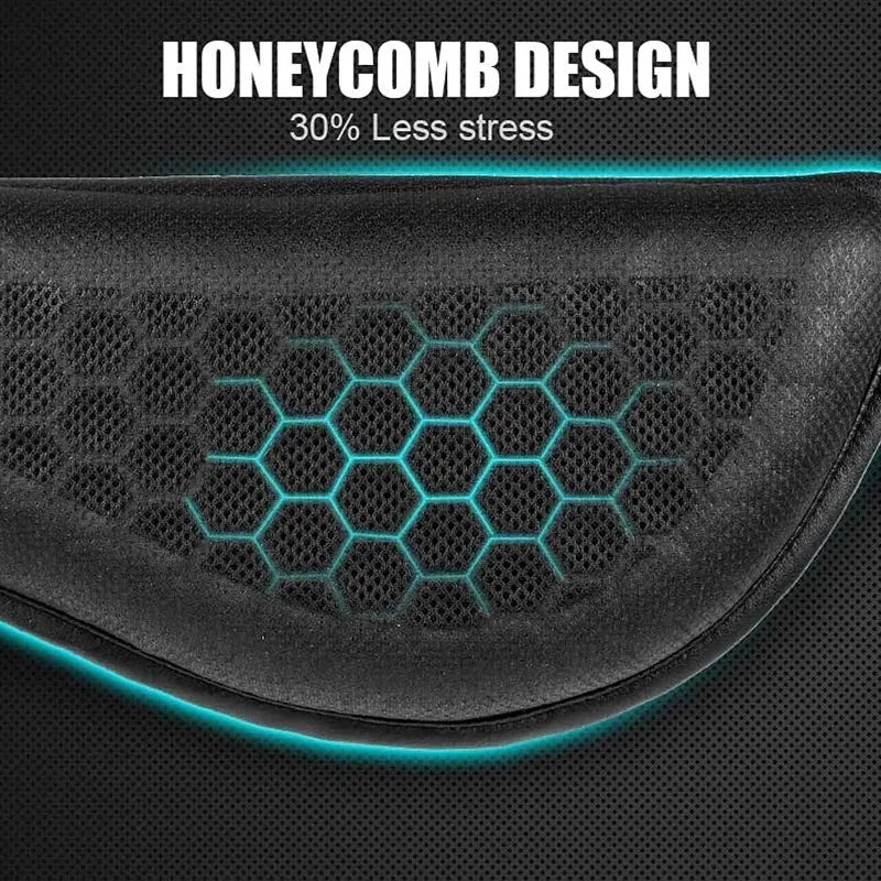 Coussin de siège de Moto 3D nid d'abeille anti-dérapant coussin de siège de Moto en Gel soulagement de la pression coussin de siège de Ride accessoires de Moto
