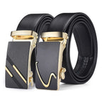 Ceinture pour hommes d'affaires de mode véritable marque de luxe ceinture boucle en métal ceinture en cuir PU de haute qualité ceinture souple avec pantalon Cargo jean