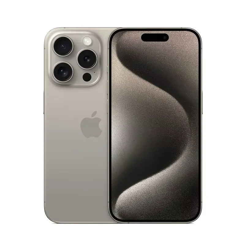 iPhone 15 Pro Max double eSIM 6.7 "véritable LTPO Super Retina XDR OLED Face ID NFC A17Pro 8GB 256/512GB 5G téléphone portable Original 15