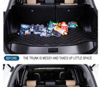 Boîte de rangement pour coffre de voiture, grande capacité, outils multi-usages automobiles, sac de rangement, rangement, rangement, cuir, pliable pour l'urgence