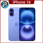 iPhone 16 d'origine 128GB/256GB/512GB ROM 8GB RAM débloqué 5G téléphone portable iPhone16 paquet officiel ressemble à neuf